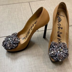 LANVIN AUTHENTIC SHOES 7.5 PUMPS DESIGNER 37.5